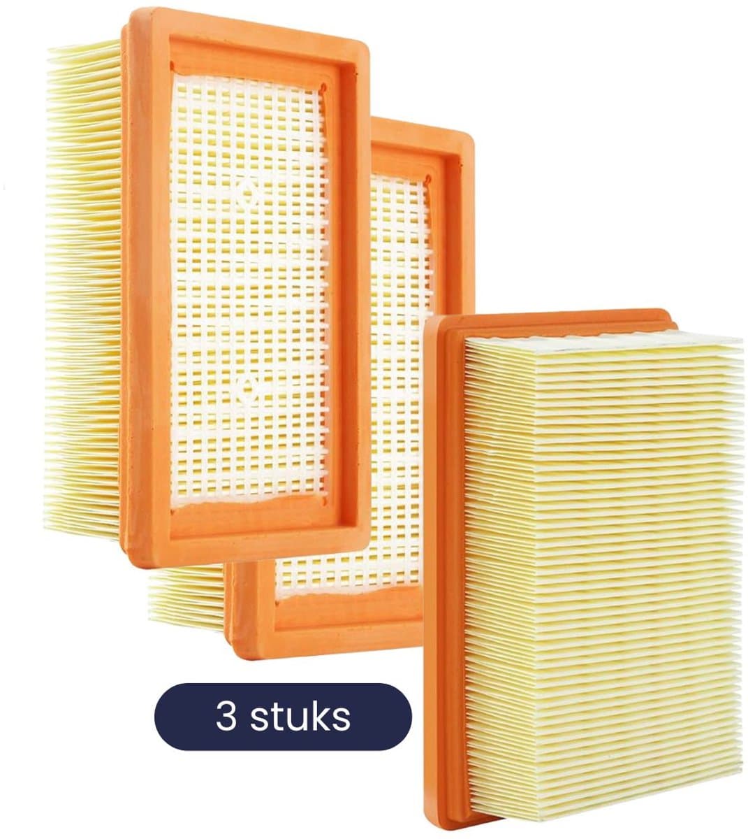 Tops Filterset 3x voor Kärcher WD4, WD5, WD6, MV4, MV5, MV6 – Vervangt 2.863-005.0 (KFI 4410) — afbeelding 1