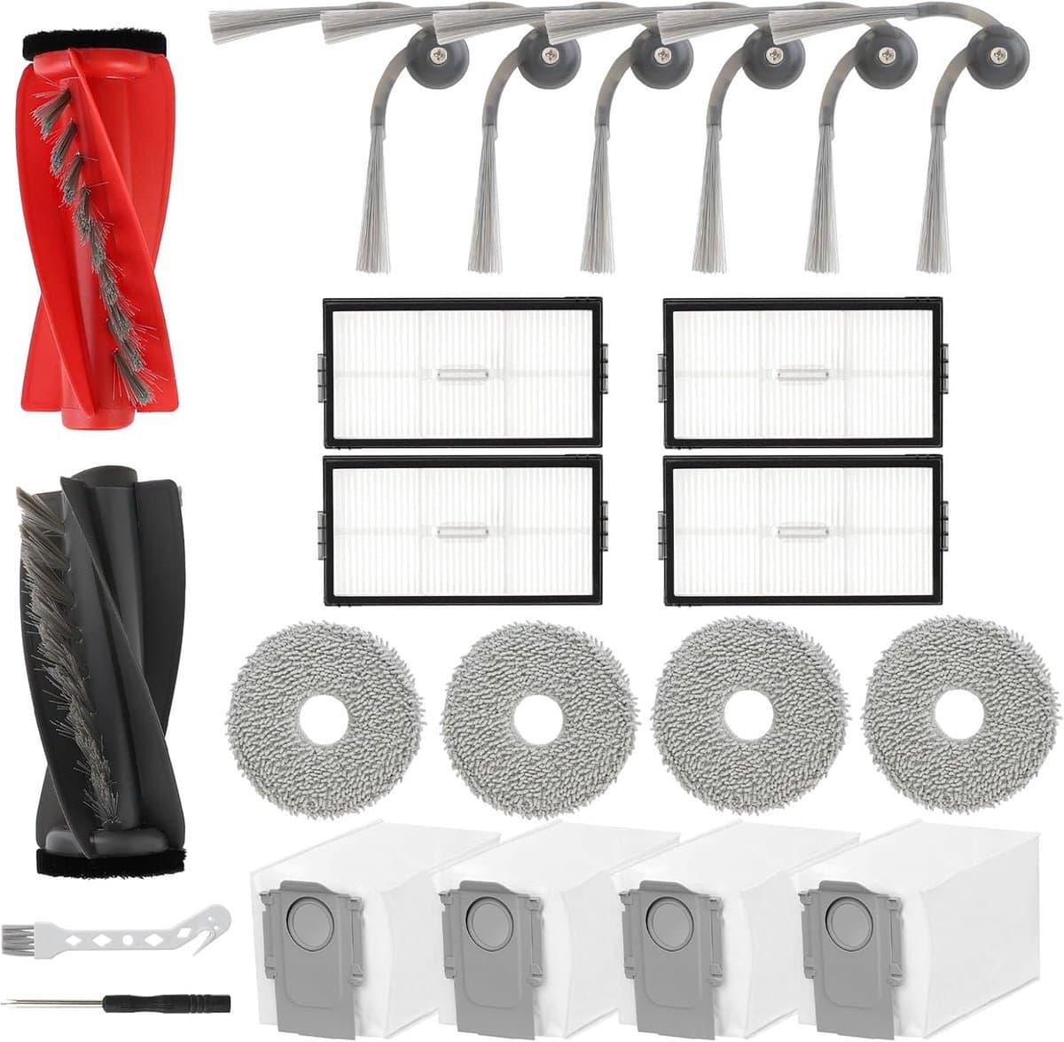 PromoHome 20-delige accessoireset geschikt voor Roborock Saros 10R — afbeelding 1