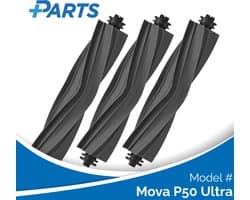 Mova P50 Ultra Borstels (3 Stuks, Plus.Parts® alternatief voor RMSRB0)