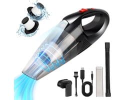 Lexium Kruimeldief snoerloos – Kruimeldief met steel – Nat&Droog – Handstofzuiger – Extreme zuigkracht – Kruimeldief snoerloos – Kruimelzuiger – Jouw ultieme schoonmaakpartner – Kruimelzuiger – Autostofzuiger – Handstofzuiger - Draadloos