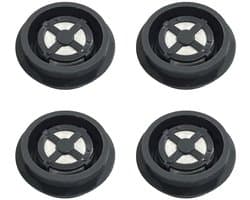 iRobot Braava Jet m6 Filterset (4 Stuks, Plus.Parts® alternatief voor 4650144)
