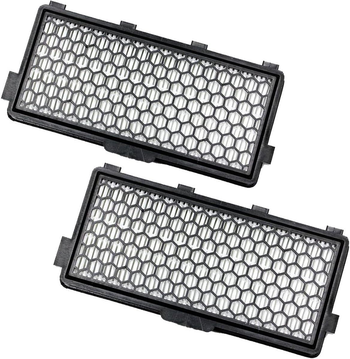 Hepa Airclean filter geschikt voor Miele - Active Airclean-filterelement - vervangingsfilters geschikt voor Miele S4000, S5000-serie - 2 stuks — afbeelding 1