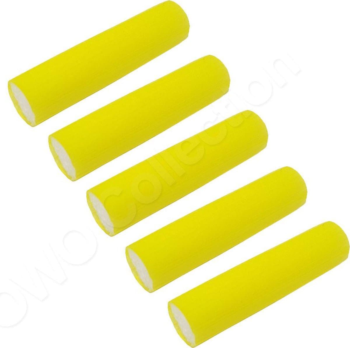 Geurstaven luchtverfrisser deodorantstick voor in de stofzuiger stofzuigerzak of stofreservoir - GEEL - 5 stuks Geurstaafjes - Citroen geur — afbeelding 1