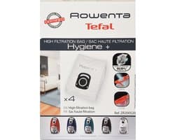 Rowenta Hygiëne+ ZR2005 - Stofzuigerzakken - 4 Stuks - HEPA - Geschikt voor Allergieën - Origineel Accessoire