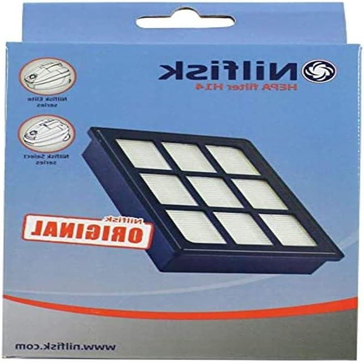 Hepafilter stofzuiger blauw - vervanging voor 107409854 met HEPA-filter — afbeelding 1