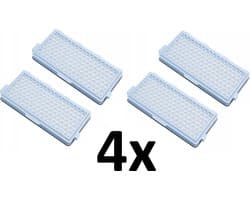 4 × Miele vervangingsfilter voor Miele stofzuiger. Vervanging van hoge kwaliteit. Origineel catalogusnummer: SF-AA 5. Miele Compact C1 - C2 - C3 - S4000 - S5000 - S6000 - S8000 - Miele Cat & Dog 5000 - S4 - S5 en andere modelen...