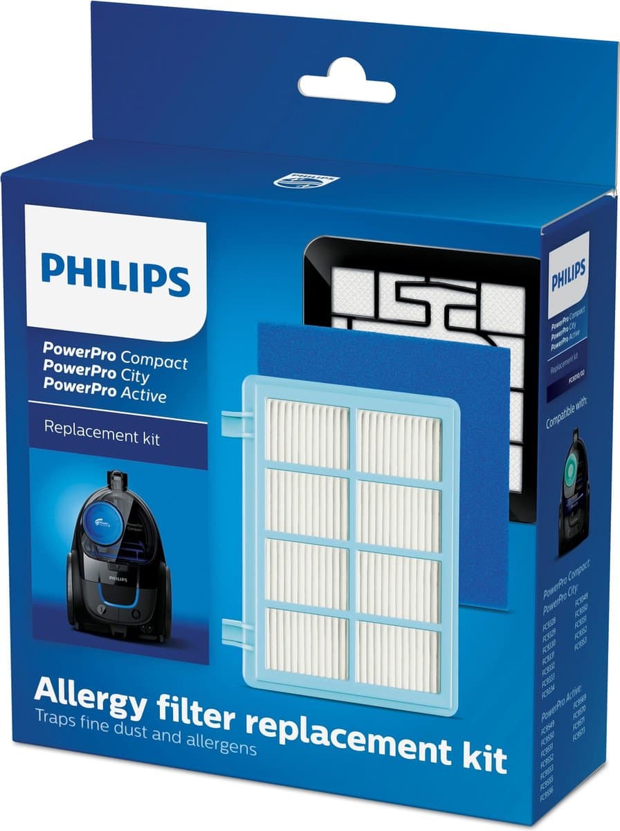 Philips PowerPro FC8010/02 - Vervangende allergiefilters — afbeelding 1