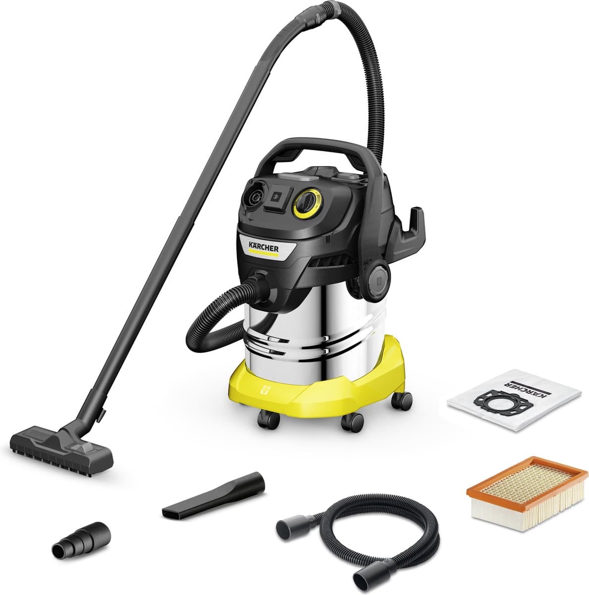 Kärcher - KWD 6 P S V-25/6/22 - Nat- en Droogzuiger - 25 l - 1300 W — afbeelding 1