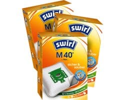 3-pack Swirl M40 stofzuigerzakken - 12 stuks + 3 filters - Geschikt voor Miele GN - Classic C1 - Complete C2 - Complete C3 - S2 - S5 - S8