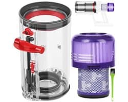 Stofopvangbakken en filters voorvoor Dyson V11, V15, SV14, SV17, SV15, SV22 en SV28.