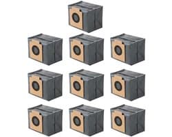 Stofzakken Vervanging geschikt voor Eufy Clean X8 Pro/X10 Pro Omni Robot Vacuüm Zelf Leeg Station Accessoires Deel
