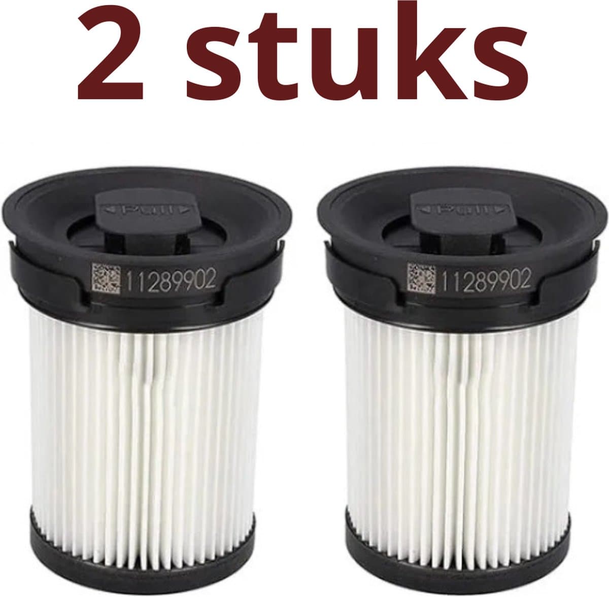 2 x filter compatibel met Miele TriFlex HX1 FSF stofzuiger - onderdeelnummer: 9178017731 - Hoogwaardige vervanging — afbeelding 1