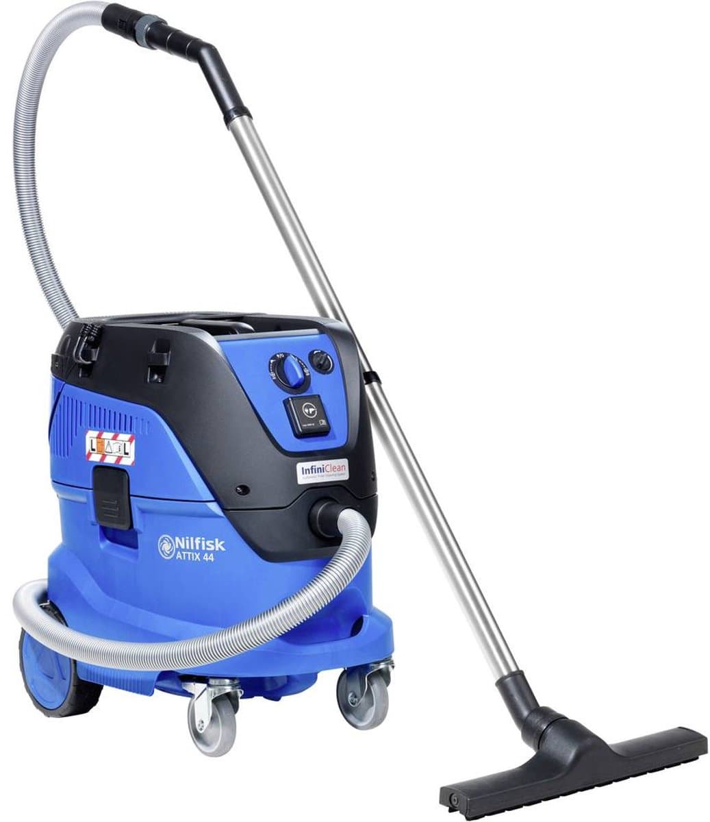Nilfisk ATTIX 44 - 42l - 1400W - Zwart/Blauw - Stofzuiger — afbeelding 1