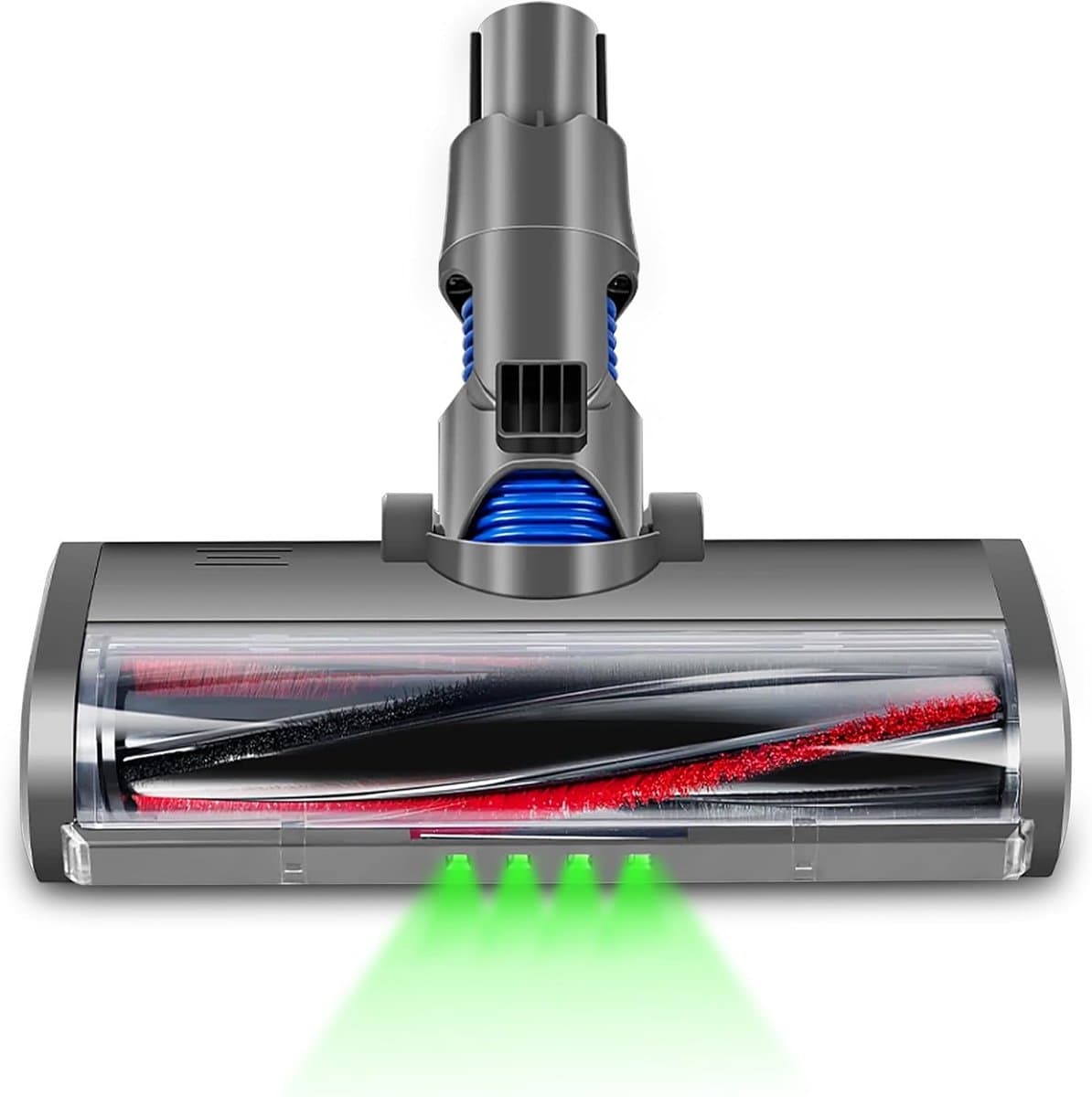Geschikt voor Dyson Gemotoriseerde borstel compatibel met V6 DC58 DC59 DC61 DC62 gemengde borstelrol voor harde vloeren met groen licht — afbeelding 1