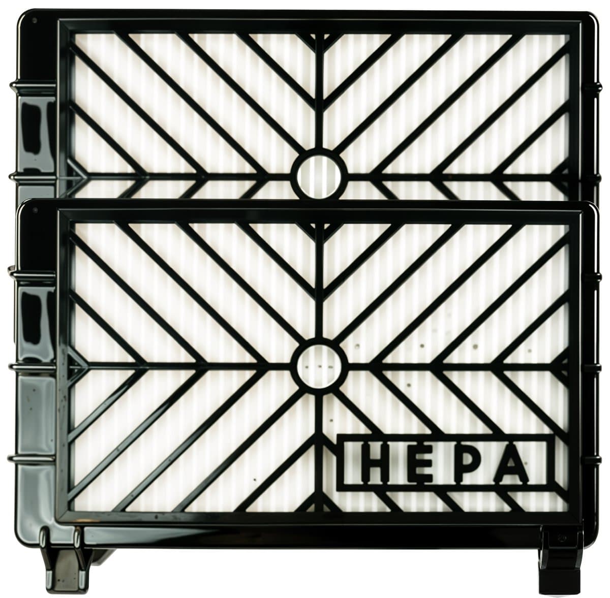 2x HEPA Filter geschikt voor Philips FC8613 FC8408 FC8614 FC8716 FC8732 FC8720 FC8919 Stofzuiger Vision S-Class alternatief Vervanging 432200039090 — afbeelding 1