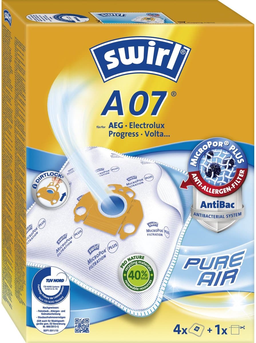 Swirl A 07 Airspace - Stofzuigerzakken — afbeelding 1