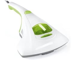 TIM® Huisstofmijt Stofzuiger - Matras Reiniger Met Sterke zuigkracht – Matrasreiniger Met UV-C Licht - Matras Stofzuiger - Matrasreiniger Stofzuiger - Anti Huisstofmijt - Huisstofmijt Bestrijder - Groen - 33cm x 25cm x 12cm