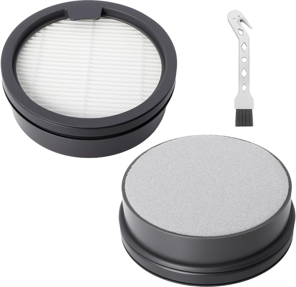 Dailygoods- HEPA-filter 2 stuks - stofzuigerfilter - wasbaar - herbruikbaar - compatibel met Dreame H12 Dual/M12/H13 Pro - hoogwaardige materialen — afbeelding 1