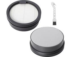 Dailygoods- HEPA-filter 2 stuks - stofzuigerfilter - wasbaar - herbruikbaar - compatibel met Dreame H12 Dual/M12/H13 Pro - hoogwaardige materialen
