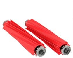 2 Stuks Vervangende Borstels voor Robotstofzuigers - Geschikt voor S7, S7 Pro en T7s Plus - Hoogwaardige Rubber Accessoires voor Efficiënte Reiniging