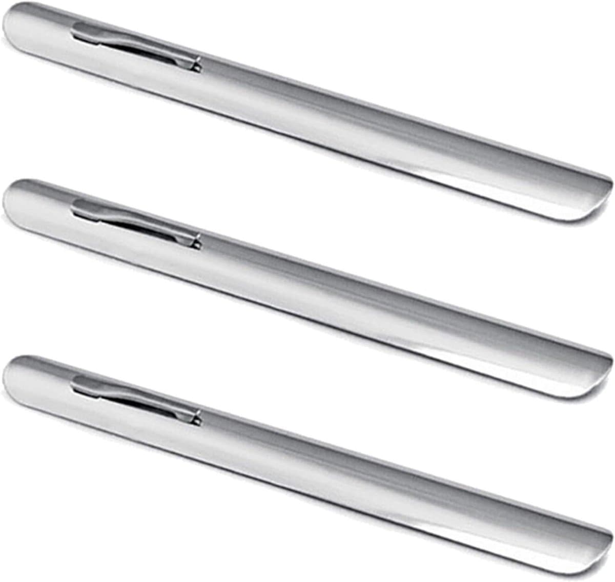 Tafelkruimelaar Set - Kruimelverzamelaar - Tafel Snel Schoon - Professioneel Ontwerp - 3 Stuks - Zilver — afbeelding 1