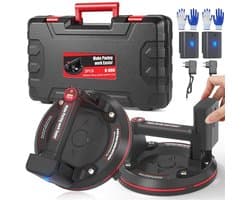 Elektrische zuignap 8 inch met LCD-display en 3000 mAh batterij