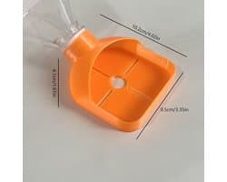 Boorstofverzamelaar - Kruimenvanger - Stofvrij Boren - Vangt 90% stof - 10.2 cm - Grijs