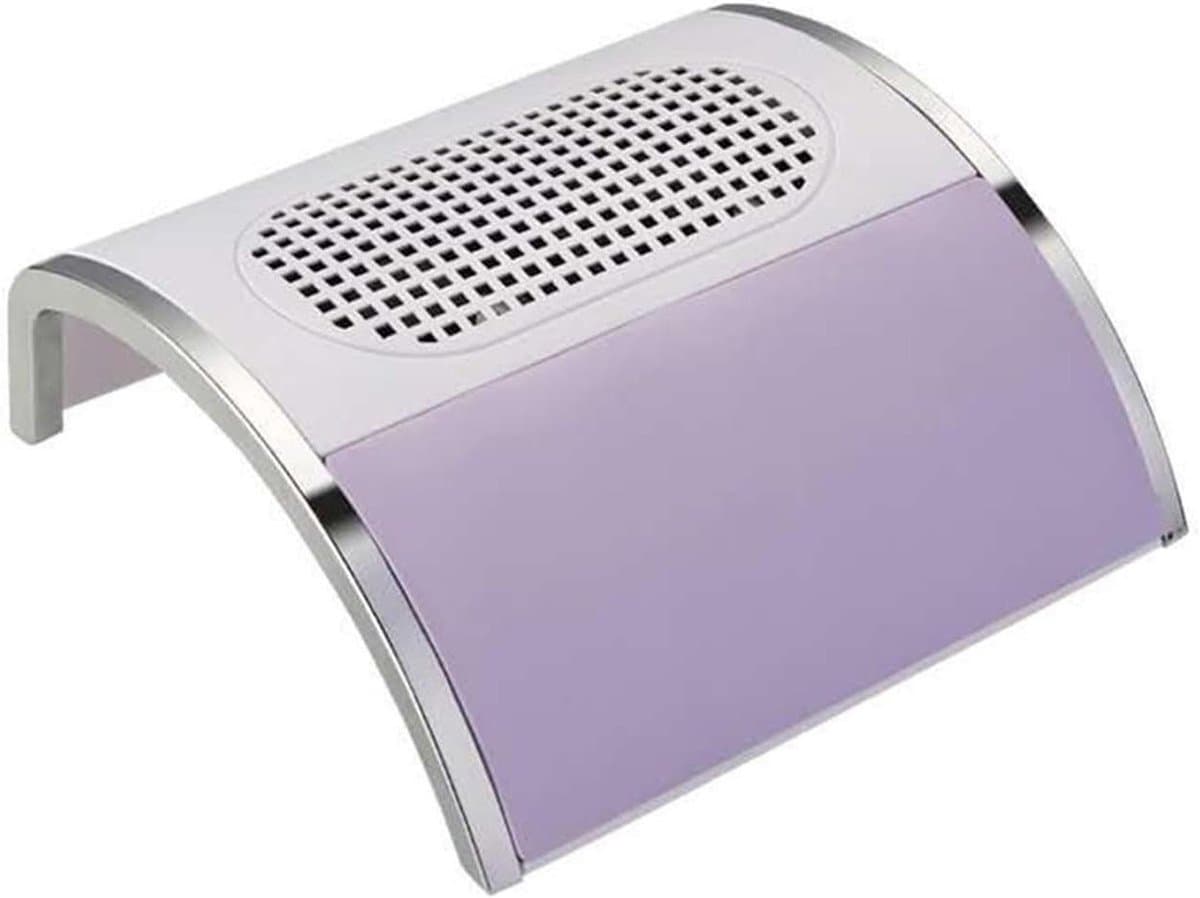 Nagelstofzuiger - Manicure Afzuiger - Nagelstof Afzuigen - Krachtige Absorptie - 80W Vermogen - Wit — afbeelding 1