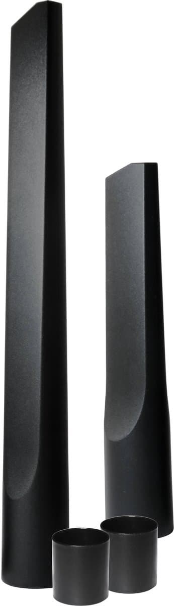 2x Dparts stofzuiger spleetzuigmond - kort + lang - universeel kierenzuigmond - stofzuigermond kierenzuiger hulpstukken accessoires opzetborstel opzetstuk - geschikt voor AEG Philips Bosch Miele Inventum Numatic Henry Nilfisk Rowenta — afbeelding 1