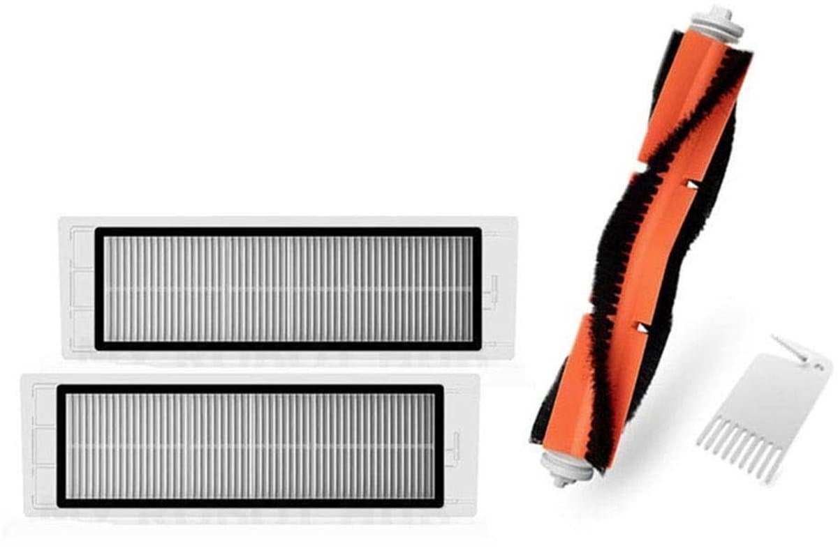 Vervangend filter en hoofdborstel voor de Xiaomi Mi Robot stofzuiger. — afbeelding 1