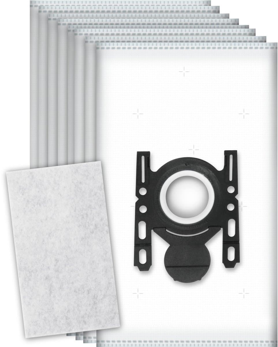 20x Dparts G-ALL stofzuigerzakken en 1 filter - geschikt voor Bosch Siemens - ProSilence - Move on - MoveOn - Ingenius - GL30 - Free e - Synchropower - nr. VZ41FGALL - BBZ41FGALL - BBZAFGALL - BBZ16GALL - SI52 — afbeelding 1
