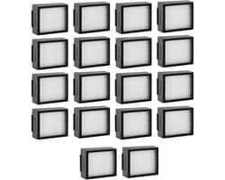 BukkitBow - Set van 20 HEPA Filters - Geschikt voor en Compatibel met iRobot Roomba i & E Serie (i7, i3, i1, i8, E5, E6, J7+) - Niet Geschikt Voor Combo J7+