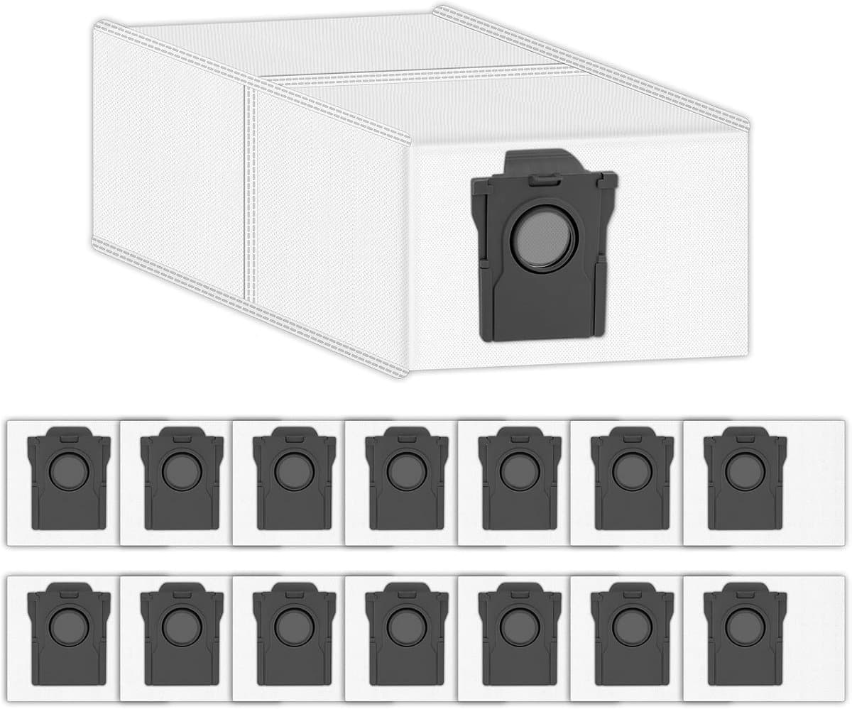 15 stuks stofzakken vervangende stofzak geschikt voor Dreame X40/X50/X60 — afbeelding 1
