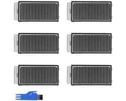 Casalora® Hepa Filter accessoires voor Dreame X50 Ultra, L40s Pro Ultra, L50 Pro Ultra, X50 Master en voor Mova V50 Ultra stofzuiger, X50 Ultra filter, reserveonderdelen, 6 stuks
