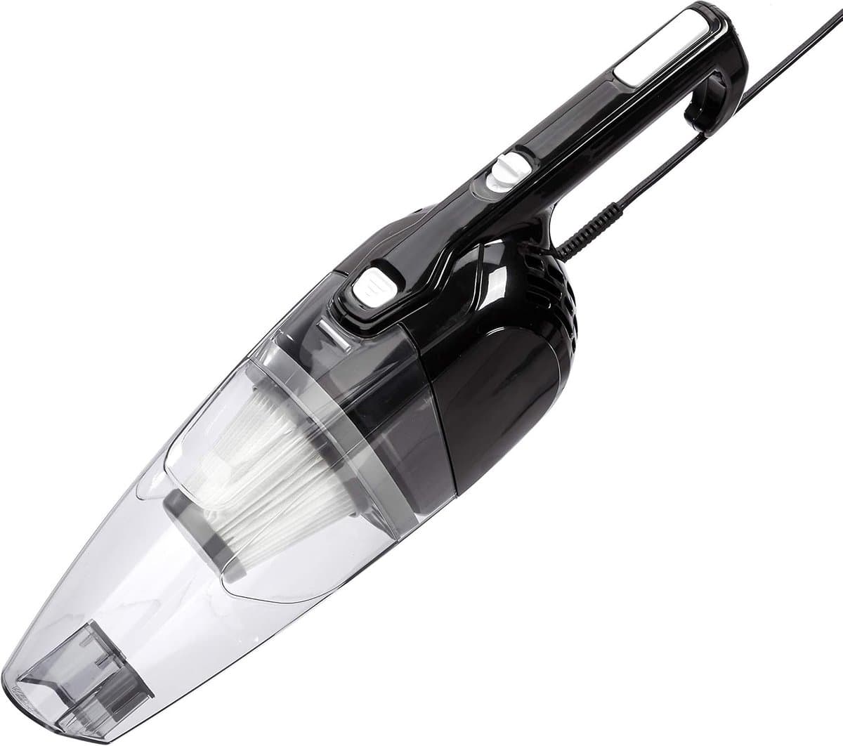 Steelstofzuiger - 2-in-1 stofzuiger met kabel - ECO-motor - HEPA-filter - lichtgewicht - zwart — afbeelding 1