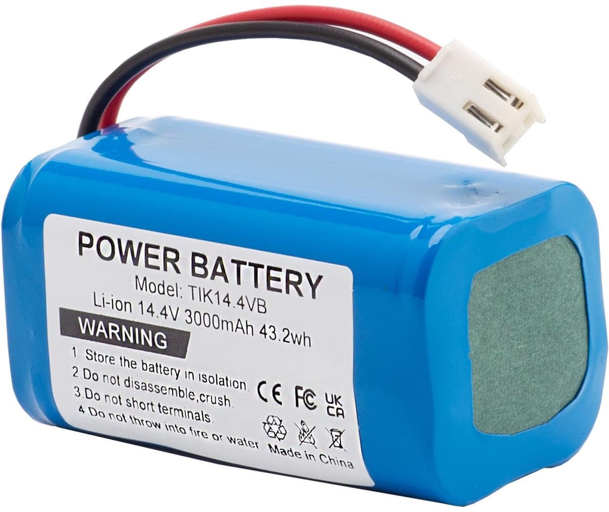 Stofzuigeraccu - 14,4 V - 3000 mAh - Lithium-ion — afbeelding 1