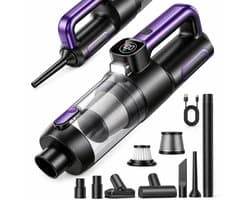 Nexeli NX-AP-30 Auto Stofzuiger – Draadloze Kruimeldief – Handstofzuiger – Blaasfunctie – USB-C Oplaadbaar