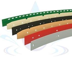 Nilfisk CA340 Zuigrubberset PU Olie en Vet bestendig | Voor + Achter Zuigrubbers