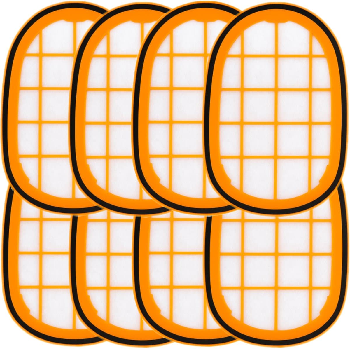 8x Filter geschikt voor Philips SpeedPro Max 8000 serie FC5005/01, CP0663/01 Vervanging Schuimrubber onderdeel — afbeelding 1