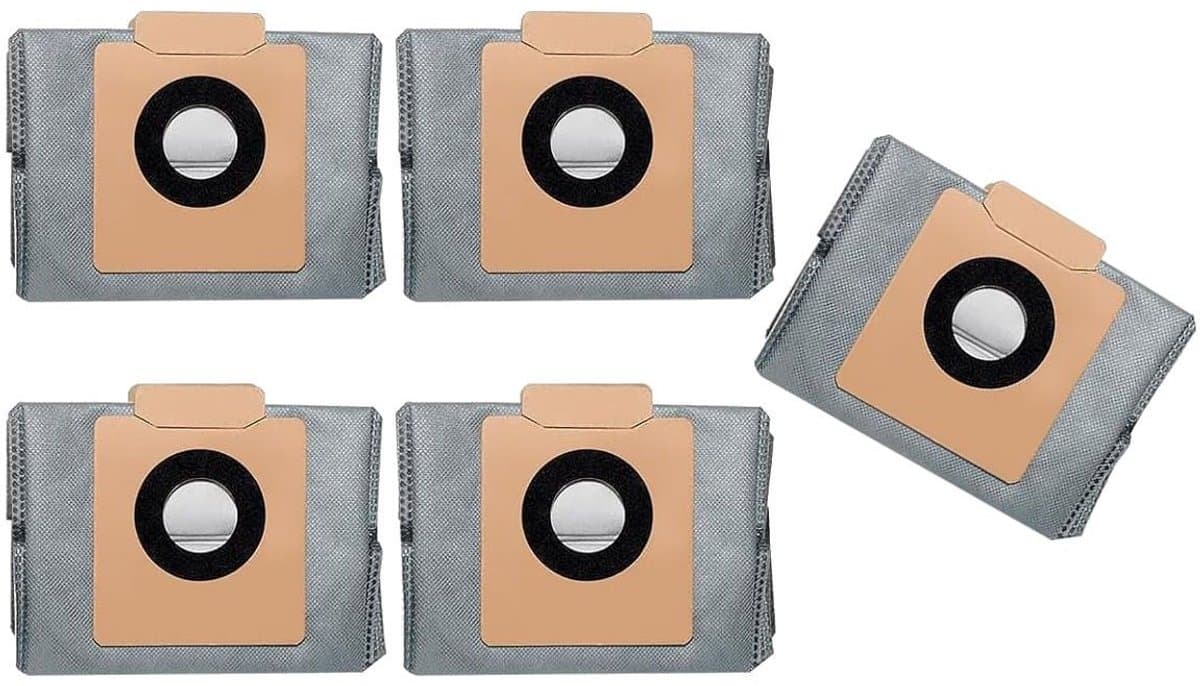 Eufy X8 Pro en X10 Pro Omni Stofzakken (5 Stuks, Plus.Parts® alternatief voor T29F70A2) — afbeelding 1