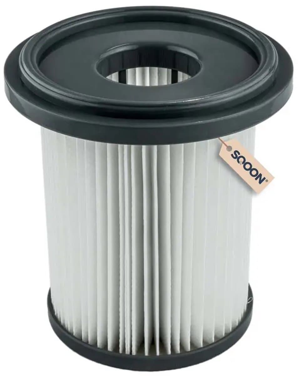 SQOON® Cilinderfilter geschikt voor Philips stofzuiger FC8047/02 - Gelijk aan model: FC8047/02 - Lang model 120 mm - Vervangt origineel filter voor optimale filtratie — afbeelding 1