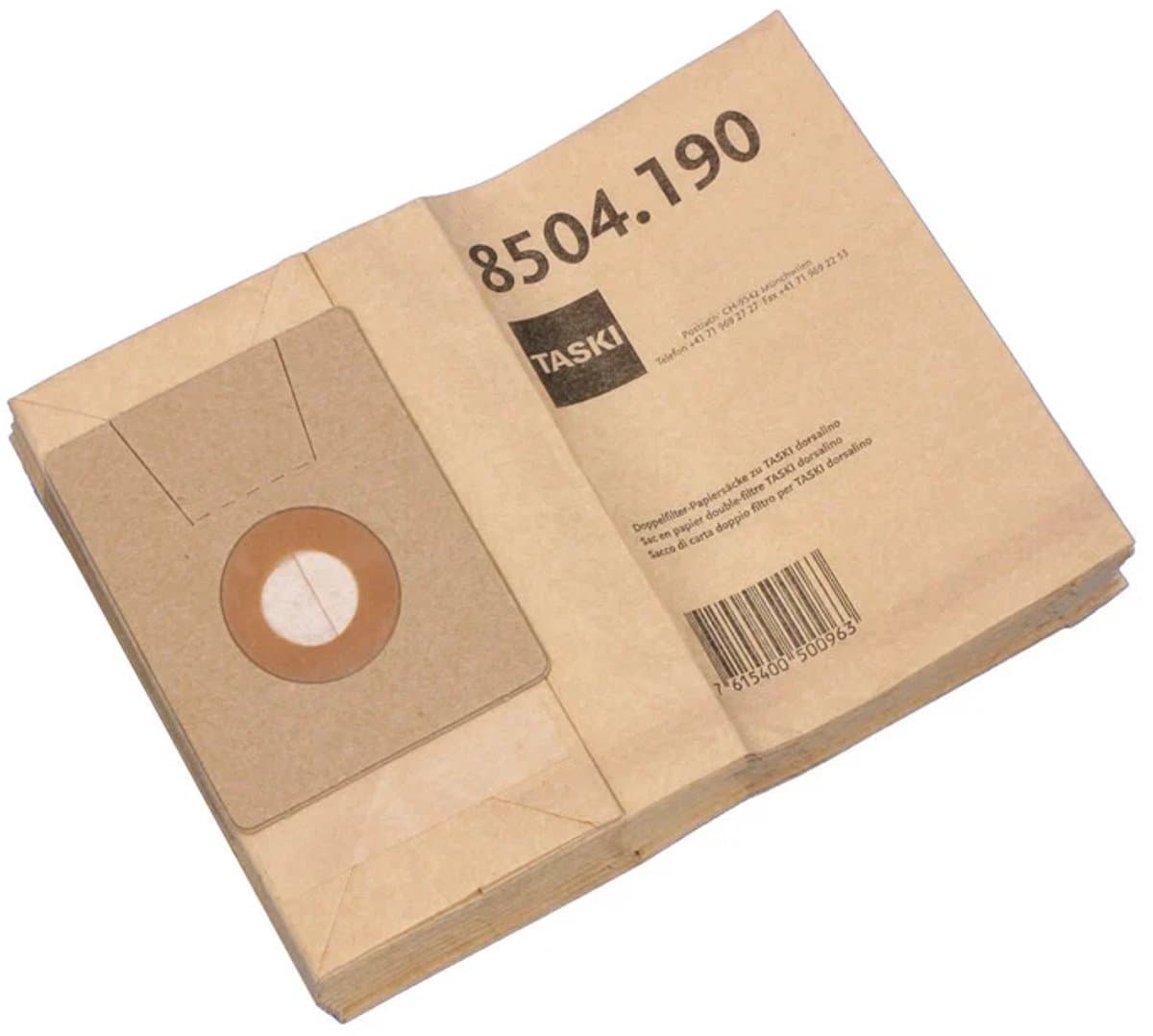 Taski dubbelfilter stofzak Dorsalino Pak 10 stuks — afbeelding 1