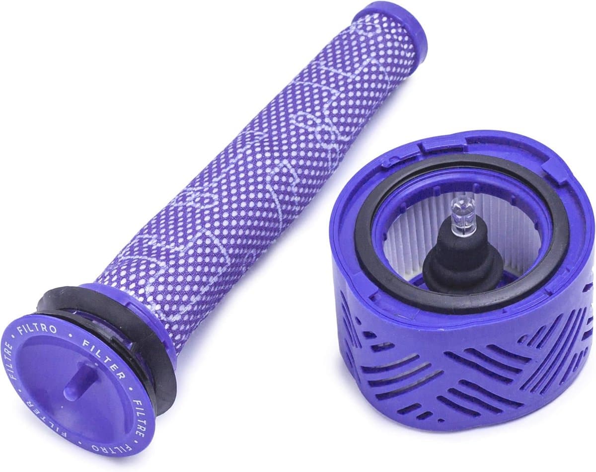 Vervangingsset voor vacuümfilter en voorfilter, geschikt voor Dyson V6 Absolute draadloze steelstofzuiger — afbeelding 1