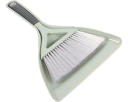 Stofblik en borstel - Bureaustoffer set - Bureau opruimen - Compact ontwerp - 31 cm set - One Color