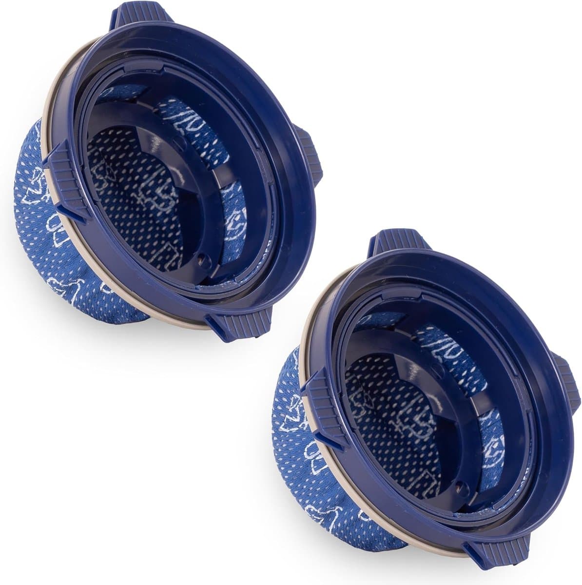 Stofzuiger Filter Set - Geschikt voor Samsung Jet 60 70 70+ 75 75+ 90 - Vervangende Hepa Filters voor Zakloze Stofzuiger - High-Performance Fijnstof Filters - Wasbare - Herbruikbare Stoffilters - voor Maximale Zuigkracht - 2 Stuks — afbeelding 1