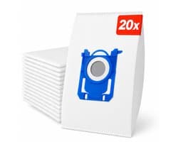 DEGG® S-Bag Stofzuigerzakken – 20 Stuks – Geschikt voor Philips, AEG & Electrolux – Vervangt FC8021, GR201S & E200S