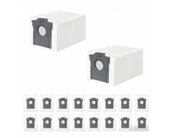 18 stuks stofzakken voor Dreame L10/L10s Pro/L40/L40s/L50/Aqua10 Ultra- L20/X40/X50 Ultra Complete- voor Mova E30/E40/V50/P50/P50s/Z60 Ultra stofzuiger- 3,2 l capaciteit stofzuigerzakken