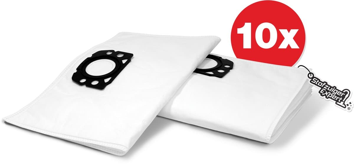 10x Stofzuigerzakken Geschikt Voor KÄRCHER WD4, WD5, WD6, MV4, MV5, MV6 en Premium series - Multi-laags stofzakken - Karcher alternatief zakken van Hoge Kwaliteit — afbeelding 1