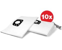 10x Stofzuigerzakken Geschikt Voor KÄRCHER WD4, WD5, WD6, MV4, MV5, MV6 en Premium series - Multi-laags stofzakken - Karcher alternatief zakken van Hoge Kwaliteit