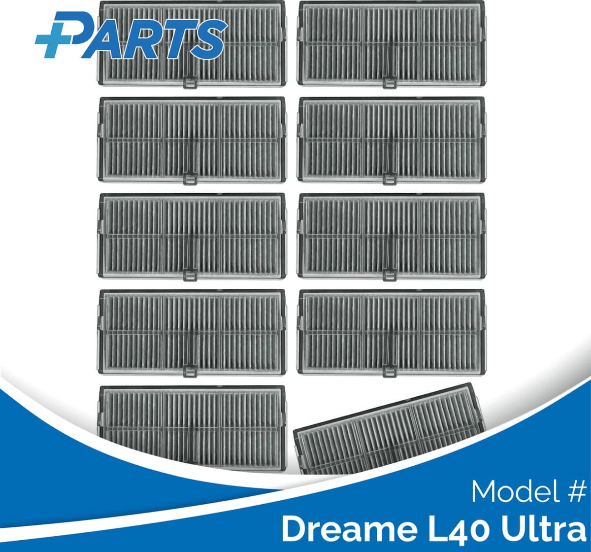 Dreame L40 Ultra Filters (10 Stuks, Plus.Parts® alternatief voor RHF14) — afbeelding 1
